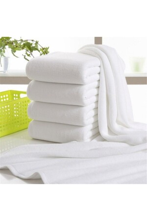 MNZ-10 Pieces Hotel حمام منشفة 90x150 8D9D52D1 - CAQQA