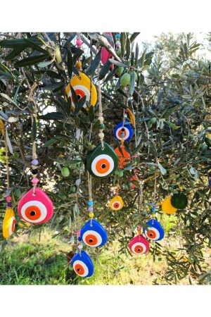 MNZ-10 قطع من الخيوط المصنوعة يدوياً - منتجات تزيين الجدران - زينة شجرة الحديقة بالكون - Rds