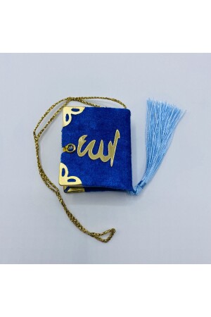 MNZ-10 هدية بالخشية مغطاة - معلقة - القرآن الصغير مع النصوص - LenaToptan