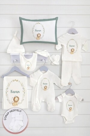 MNZ-100% عضوي شخصية 10 قطعة مستشفى الإفراج 1203427523522 - Homamia