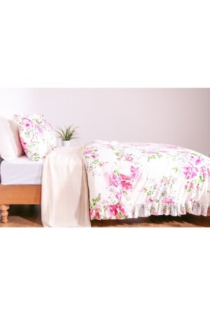 MNZ-100% القطن المغطى بالزينة المختطفة ليموس 240 × 220 سم كم غطاء غطاء السجادة الحمراء و 2 قضايا الوسادة 240220F - makiteks