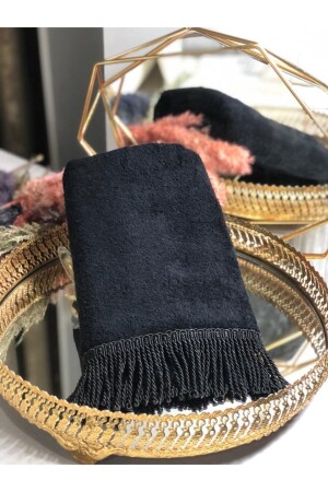 MNZ-100% من الخيزران التاسل منشفة الوجه 50x90 hvlbmb - Genel Markalar