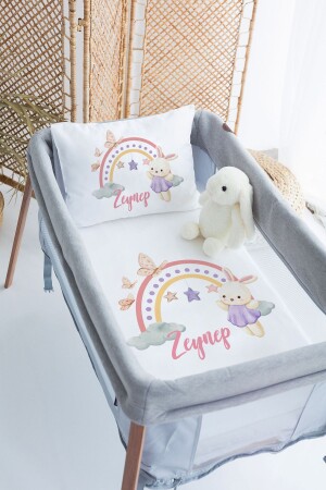 MNZ-100% القطن المخصص 70x120 حديقة السرير غطاء غطاء - Lilabio