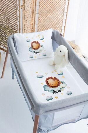 MNZ-100% ديلكس القطن المخصص 70x120 حديقة السرير غطاء غطاء مجموعة PRKYT05 - Lilabio