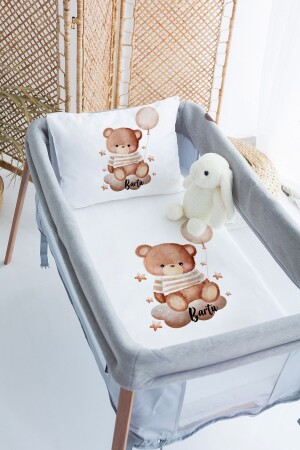 MNZ-100% القطن المخصص 70x120 حديقة السرير غطاء غطاء مجموعة PRKYT08 - Lilabio