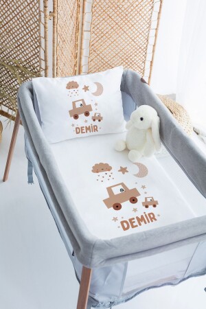 MNZ-100% القطن المخصص 70x120 حديقة السرير غطاء غطاء مجموعة PRKYT14 - Lilabio