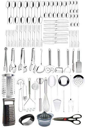 مجموعة من المعدات المعدة من طراز MNZ-100 ، مجموعة من المعدات المعدة من طراز 72 لـ 12 شخصًا ، مجموعة من المعدات ، طنغات T090 - Mirilliahome