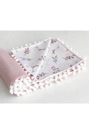 MNZ-100% القطن متعدد الأغراض غطاء المسلين مزدوج الطبقة (80X100) - Fg Store