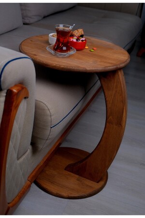 MNZ-100% خشب طبيعي C طاولة القهوة الأريكة الطاولة الجانبية الطاولة العشاء طاولة القهوة طاولة الخدمة (100% خشب طبيعي) RABO. - Rabo Craft