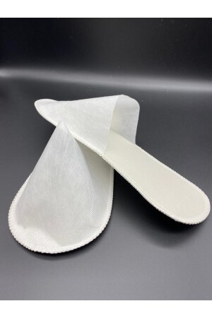 MNZ-100 أزواج سليپرات الفندق القابلة للتفريغ Eco Interlining Overlock ECO100BYZ - FULL & FULL