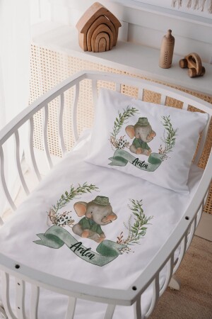 MNZ-100% القطن الساتين الأم ياني المخلوقات غطاء غطاء الفيلة LLBANY18 - Lilabio