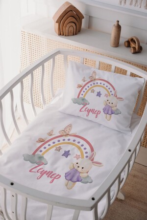 MNZ-100% القطن الساتين الأم ياني المخلوقات غطاء غطاء مجموعة LLBANY64 - Lilabio