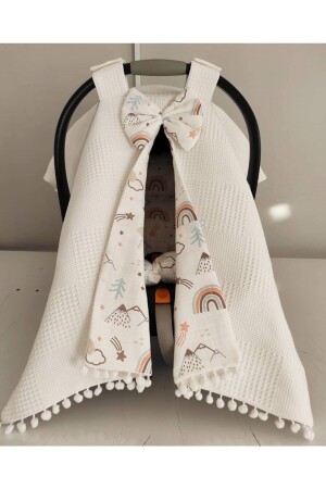 MNZ-100% القطن المسلين الغطاء والسادة LNDN95 - BabyLifeHome