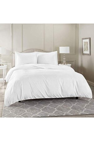 MNZ--100% القطن مزدوج غطاء غطاء المجموعة الفندقية سلسلة LO MİTO 000056 - Lo Mito