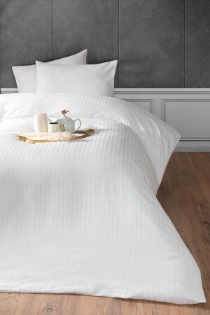 MNZ-100% القطن ساترين مشبكة مزدوجة غطاء غطاء مجموعة P472S1565 - Salbace