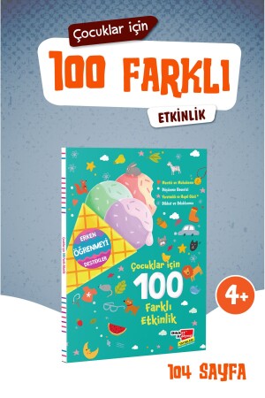MNZ-100 أنشطة مختلفة للأطفال - ورشة عمل الاهتمام جماعية - - Dikkat Atölyesi Yayınları