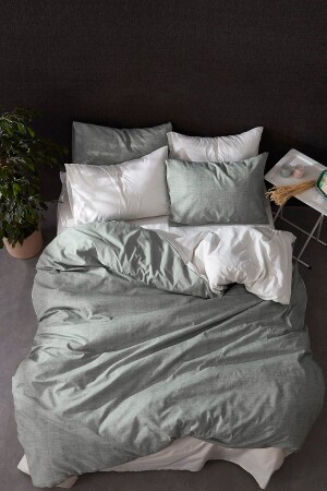 MNZ-100% القطن مزدوج الجانب مزدوج غطاء القماش مجموعة TYC00709332196 - BONJARDİNHOME