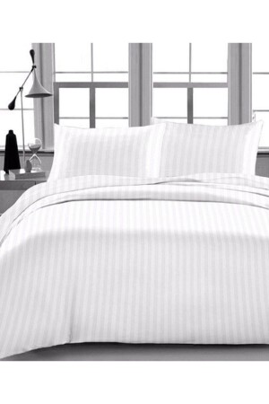 MNZ-100% القطن المشرق ساتين مزدوج غطاء غطاء مجموعة - ورقة مرنة TYC00753213868 - Lo Mito