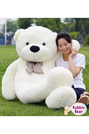 MNZ-100-120 سم دب طدي بلوش مع ربطة قوس - Bubblebear