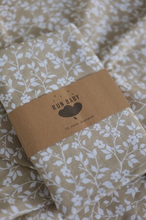 MNZ-100x120cm Oeko-tex مصدقة الغطاء 1 قطعة من الحجاب هدية (زهرة بيج) - runbaby