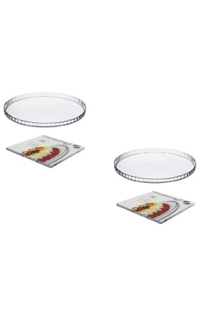 MNZ-10345 عرض الصفائح و الصفائح الملازمة 2 قطع كبيرة الحجم Fma109871 6556515 - Paşabahçe