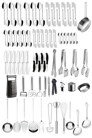 مجموعة من طلاء القارب من MNZ-104 مجموعة من طلاء القارب، مجموعة عشاء نموذج بسيط لـ 12 شخصًا، لادل سباتولا كولاندر بان 8768768 - Homerest