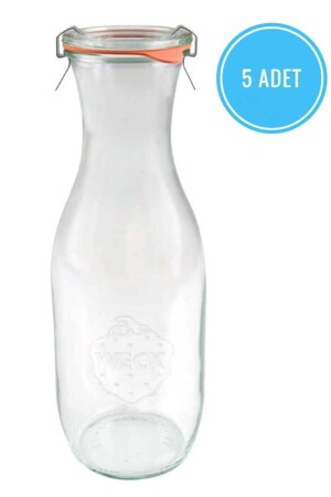 MNZ-1062 ml عصير (5 قطع) 1062 ml عصير 5 علب - Weck