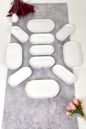 MNZ-11 قطعة إعلان الإفطار مجموعة و لوح EVMSPTE1102 - EvimSepette