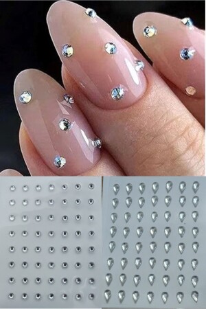 MNZ-112-قطعة كريستال وجه وجسم الحجر الكريستال-شينينغ الملصقات حجر تجميل - Çınar Bahçesi