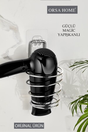 MNZ-115 قوية السحر الملصق كروم جافة الشعر شنجر - كروم جافة نفخ - Orsa Home