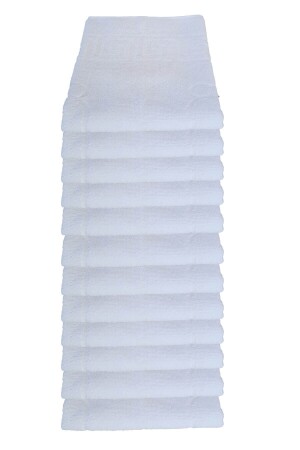 MNZ-12 حزمة بصمة حمام 100٪ قطن منشفة قدم MH00950 - Hepsine Rakip