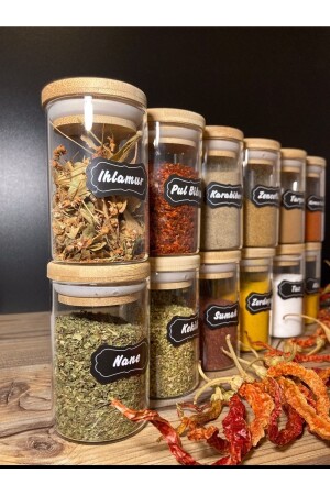 MNZ-12 - قطعة مع علامات البامبو فراغ غطاء الزجاج 180ml علبة العطور مجموعة مع علامات عطور عطور مجموعة 123418020901 - Pembelia Life