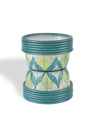 MNZ-12 حزمة 300 مل مستديرة وعاء الخبز الكردون Y115D64 - O'cup