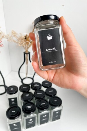 MNZ-12 قطع وعاء معدني مع غطاء و 40 علامة على العطور مجموعة - 160 مل Szkmn08 - Sezka Life