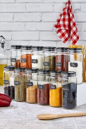 MNZ-12 - قطعة كبيرة وعاء الزجاج مخزن وعاء العقاقير مجموعة 500 مل (مع هدية الملصق) FBZ-HOME-3 - FBZhome