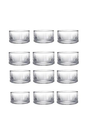 MNZ-12 - قطعة إيليسيا كوب الزجاجي كوب العشاء 530038 كوب الأطباق - Paşabahçe