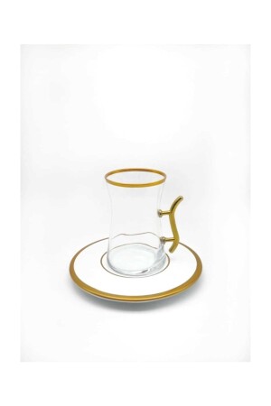 MNZ-12 قطعة شاي يومي لـ 6 أشخاص D-1409 - ÖzcamKristal