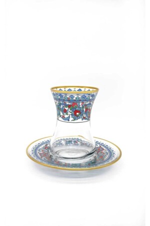 مجموعة الشاي من طراز MNZ-12 لـ 6 أشخاص D-1829 - ÖzcamKristal