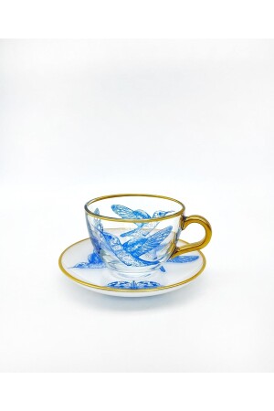 MNZ-12 قطعة طلاء على الطراز مجموعة 6 أشخاص D-2214 - ÖzcamKristal