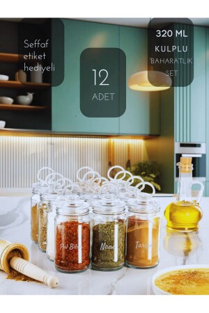 MNZ-12 قطع فول الصفر الخاتم الغطاء الزجاجي العطر مجموعة eknbhrt0001 - Serin Bardak