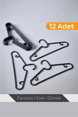 MNZ-12 قطع - ثوب أسود - مخفيفة - قميص - قميص معلق لا يمكن كسرها - Esti