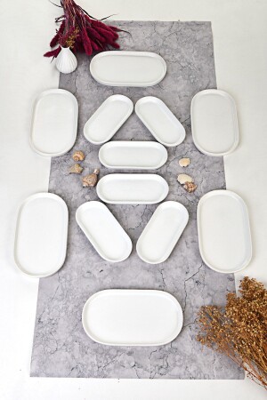 MNZ-12 قطعة إعلان الإفطار مجموعة وطبق EVMSPTE1108 - EvimSepette