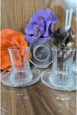 MNZ-12 قطعة إيليسيا شاي عادي مجموعة Fma141642 Fma07282 - Paşabahçe