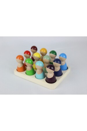 MNZ-12 Li Waldorf قوس قزح شخصيات البشر W02 - aliwooden