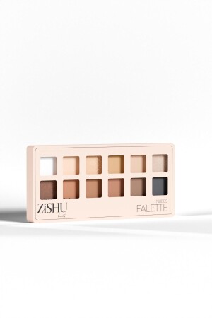 MNZ-12 - المعبأة MATTE و SHINY EYESHADOW PALET - Zishu