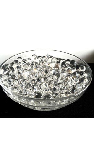 MNZ-1200 Pcs 9-11 مم كرات كريستال كؤوس بلا تربة زراعة شفافة - Aksh