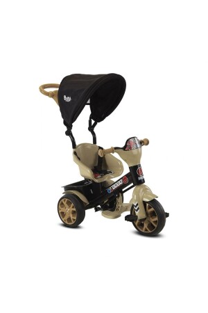 MNZ-121 Bobo دراجة الأطفال ثلاثية العجلات مع التحكم الوالدين الرمادي الوردي bobogripembe - Babyhope