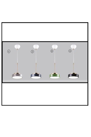 MNZ-12325-1p شمعة واحدة (أسود) - Sedef Avize