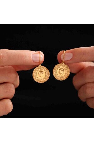 أذن قلوب من الذهب من الكارات MNZ-14 - Sembol Gold