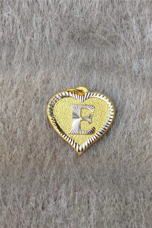 MNZ-14 كيراط ذهبية تعصب قلب خط E Pendant UCHRFKLPNSTLJKE - Bayar Gold